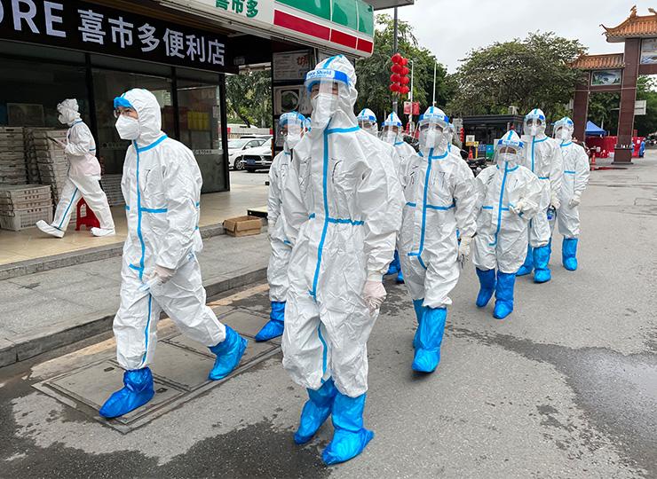集团党员助力广州疫情封控区，筑牢抗疫“长城”